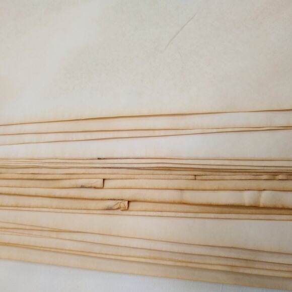 50 Tea Stained 11"x17" Dyed Papers, Hand Dyed Papers, Junk Journal Supply - Picture 1 of 10